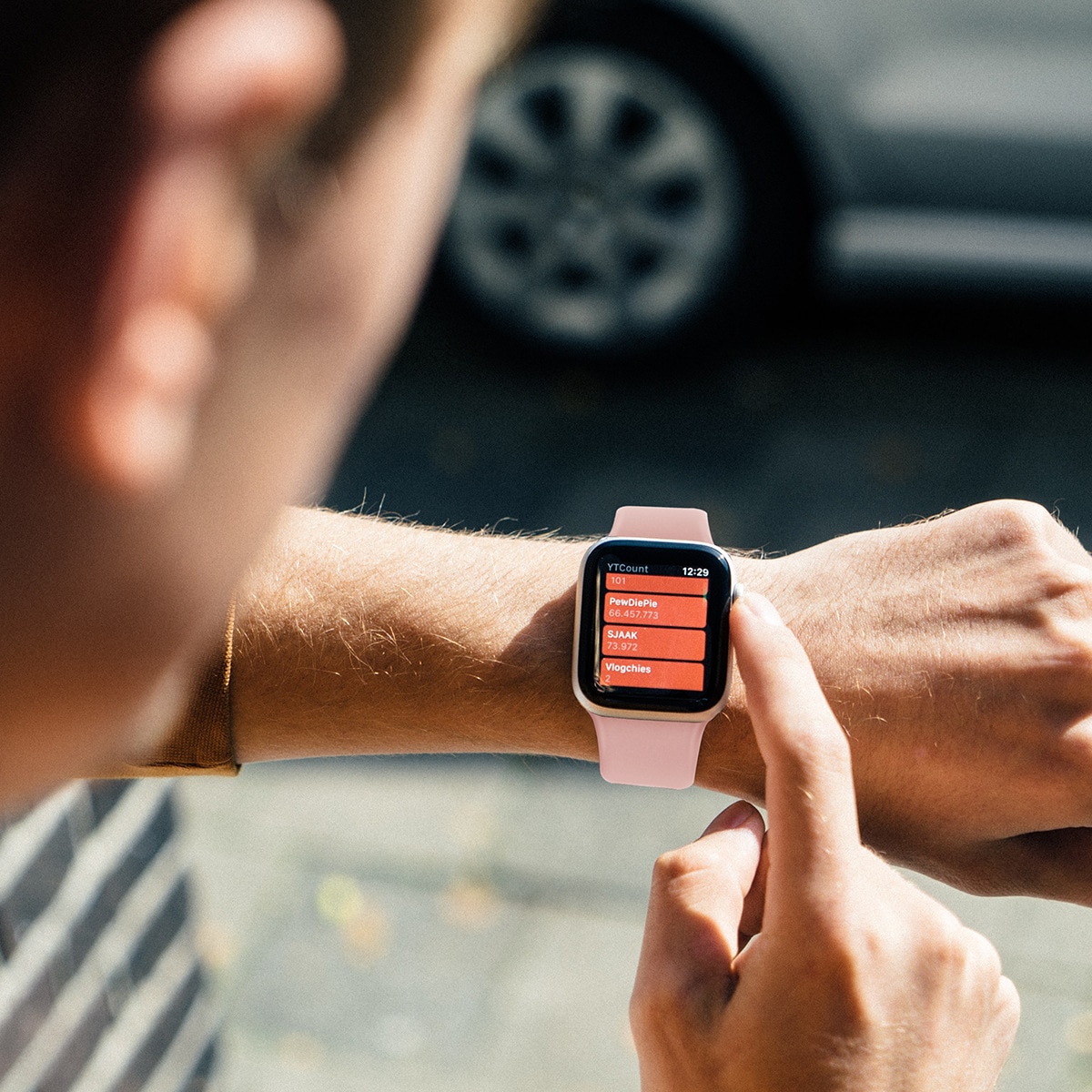 Colorful Silicone Band for Apple Watch
