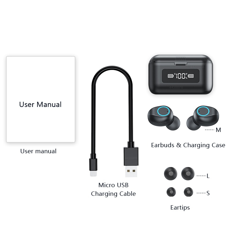Wireless Bluetooth Earphone with Microphone